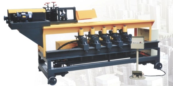 河北鋼筋彎箍機（五機頭）視頻